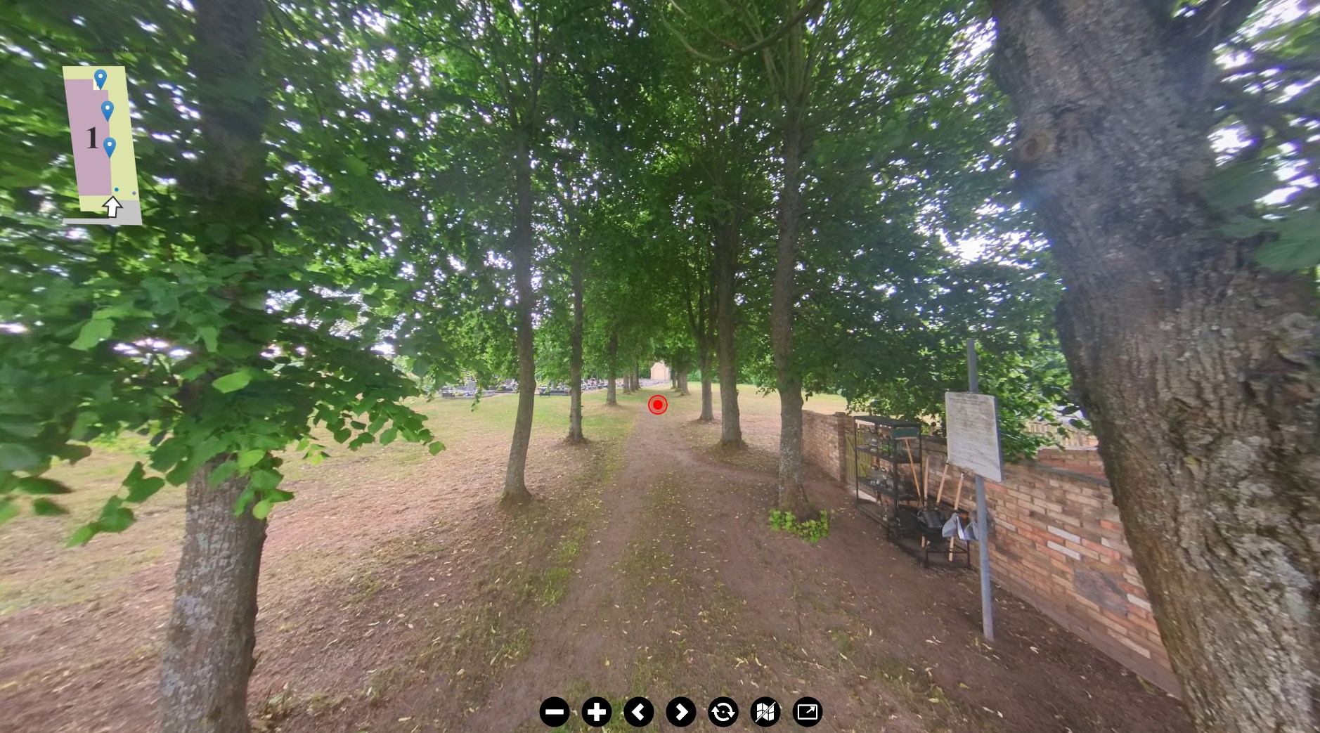 Obraz przedstawiający Cmentarz w Kinicach