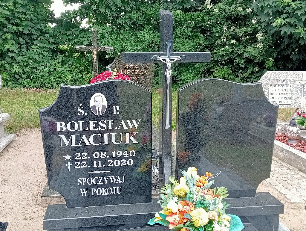 Grób Bolesław Maciuk